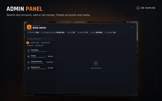Admin panel