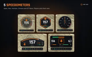 5 speedometers